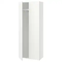 IKEA Lastare Kledingkastcombinatie, wit, 80x42x201 cm aanbieding