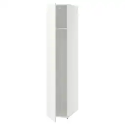 IKEA Lastare Kledingkastcombinatie, wit, 40x62x201 cm aanbieding