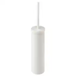 IKEA Enudden witte toiletborstelhouder, cilindrische vorm met vervangbare borstel aanbieding