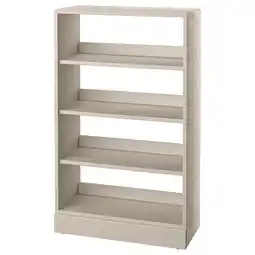 IKEA Havsta lichtbeige boekenkast, grenenhout, rechthoekig, 4 open planken aanbieding