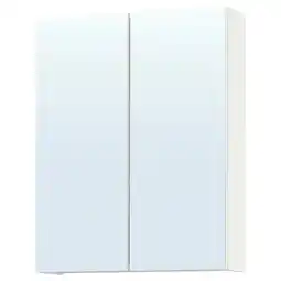 IKEA Enhet Spiegelkast met deuren, wit, 60x17x75 cm aanbieding