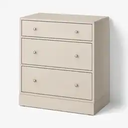 IKEA Havsta Ladekast 3 lades, grijsbeige, 81x47x89 cm aanbieding