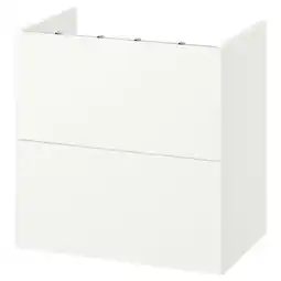IKEA Enhet Wastafelkast met lades, wit, 60x42x60 cm aanbieding