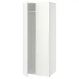 IKEA Lastare Kledingkastcombinatie, wit, 80x62x201 cm aanbieding