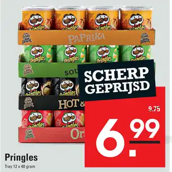 Sligro Pringles 12 x 40g aanbieding