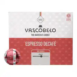 Koffievoordeel.nl Vascobelo Decafé - 50 Nespresso PRO compatible pads aanbieding