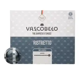 Koffievoordeel.nl Vascobelo Ristretto - 50 Nespresso PRO compatible pads aanbieding