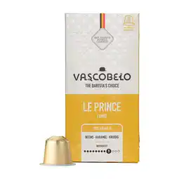 Koffievoordeel.nl Vascobelo Le Prince - 10 koffiecups aanbieding