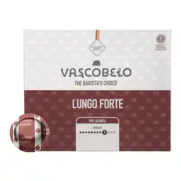 Koffievoordeel.nl Vascobelo Lungo Forte - 50 Nespresso PRO compatible pads aanbieding
