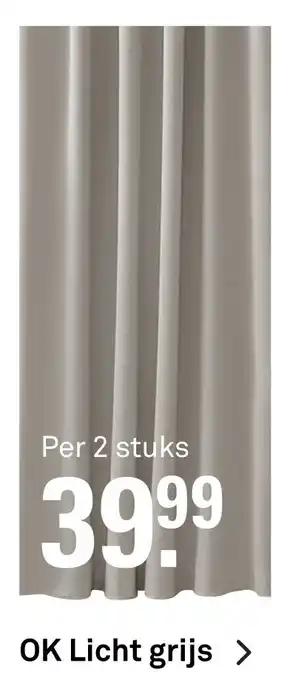 Karwei OK Licht grijs aanbieding