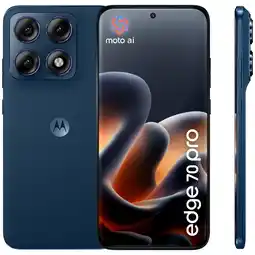 MediaMarkt Motorola Edge 70 Pro Titan - 256 Gb Blauw aanbieding