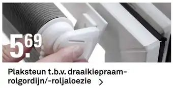 Karwei Plaksteun t.b.v. draaikiepraam- rolgordijn/-roljaloezie > aanbieding