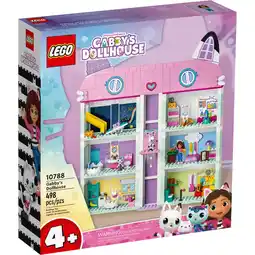 MediaMarkt Lego Gabbys Dollhouse 10788 Gabby's Poppenhuis Bouwstenen Multicolor aanbieding