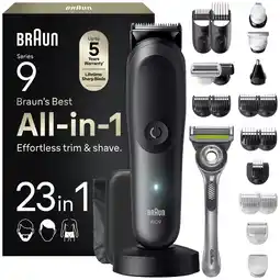 MediaMarkt Braun Aio9560 Multigroomer Zwart aanbieding