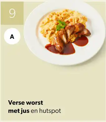 Van Hoeckel Verse worst met jus aanbieding