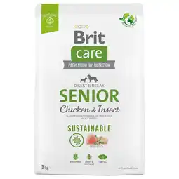 Pets Place Brit Care Sustainable Senior Digest & Relax - Hondenbrokken - Kip 3 kg aanbieding