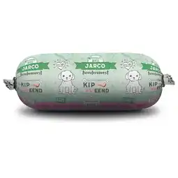 Pets Place Jarco Dog Verse Worst Mini - Natvoer - 250 g Kip&Eend aanbieding