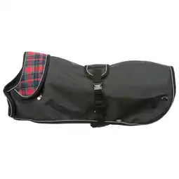 Pets Place Trixie Jas Hermy - Jas - Zwart&Rood 33 cm aanbieding