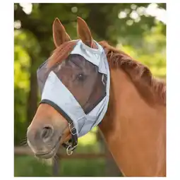 Pets Place Waldhausen Vliegenmasker Zonder Oren - Vliegenbescherming - Zilvergrijs Pony aanbieding