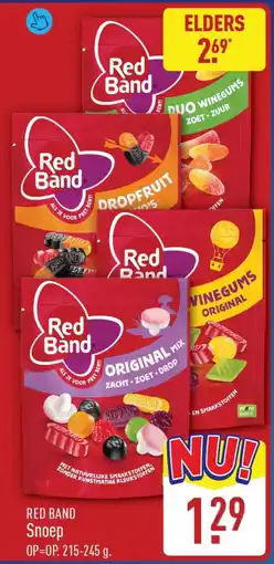 ALDI Red Band Snoep aanbieding