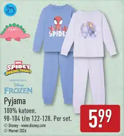 ALDI Pyjama aanbieding