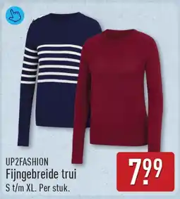 ALDI Fijngewerkt trui aanbieding