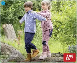 ALDI Lily & Dan Outdoor fleecejack aanbieding
