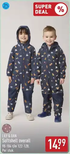 ALDI Lily & Dan Softshell overall aanbieding