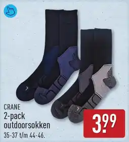 ALDI CRANE 2-pack outdoorsokken aanbieding
