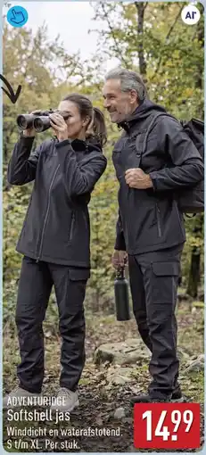 ALDI Adventuridge Softshell jas aanbieding