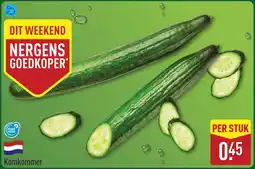 ALDI Komkommer aanbieding