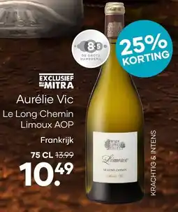 Mitra Aurélie Vic Le Long Chemin Limoux AOP aanbieding