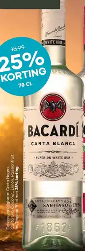 Mitra Bacardi Carta Blanca | 70 CL aanbieding