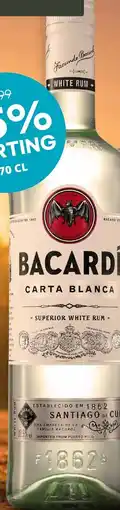 Mitra Bacardi Carta Blanca aanbieding