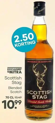 Mitra Scottish Stag Blended Scotch aanbieding