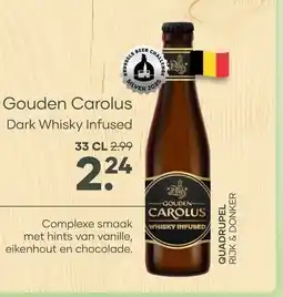 Mitra Gouden Carolus Dark Whisky Infused | 33 CL aanbieding
