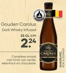 Mitra Gouden Carolus Dark Whisky Infused aanbieding
