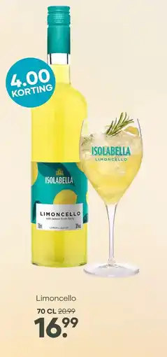 Mitra Isolabella Limoncello | 70 CL aanbieding