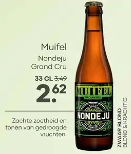 Mitra Muifel Nondeju Grand Cru aanbieding