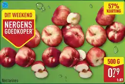 ALDI Nectarines aanbieding