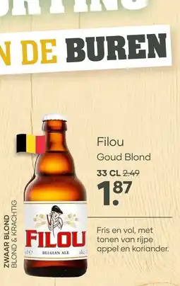 Mitra Filou Goud Blond | 33 CL aanbieding