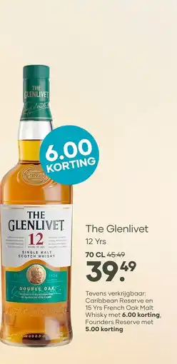 Mitra The Glenlivet 12 Yrs | 70 CL aanbieding