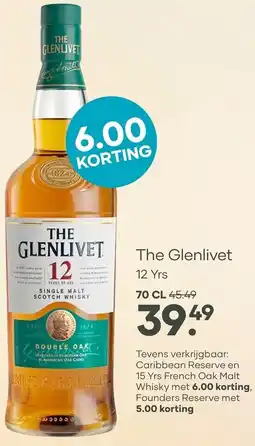 Mitra The Glenlivet 12 Yrs aanbieding