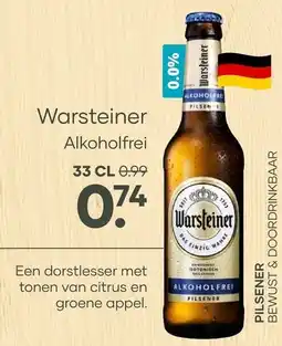 Mitra Warsteiner Alkoholfrei aanbieding