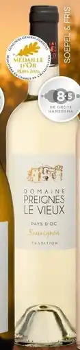 Mitra Preignes le Vieux Sauvignon Blanc aanbieding