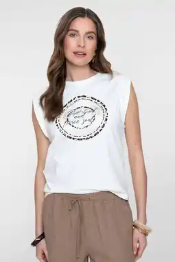 Wehkamp Geisha T-shirt wit aanbieding