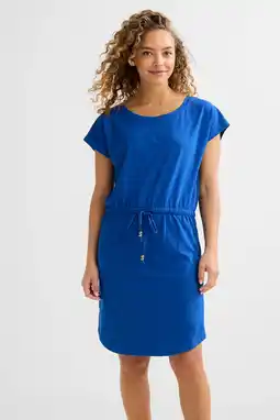 Wehkamp BEACHWAVE strandjurk blauw aanbieding