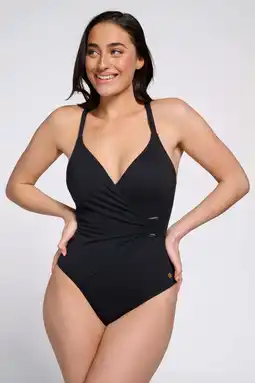 Wehkamp ten Cate Beach TC WOW badpak zwart aanbieding