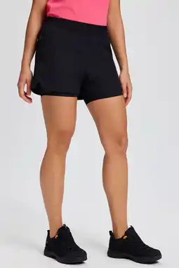 Wehkamp Rukka Makela hardloopshort 2-in-1 - zwart aanbieding