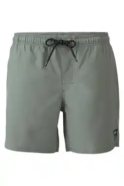 Wehkamp Brunotti zwemshort Iconic grijsgroen aanbieding
